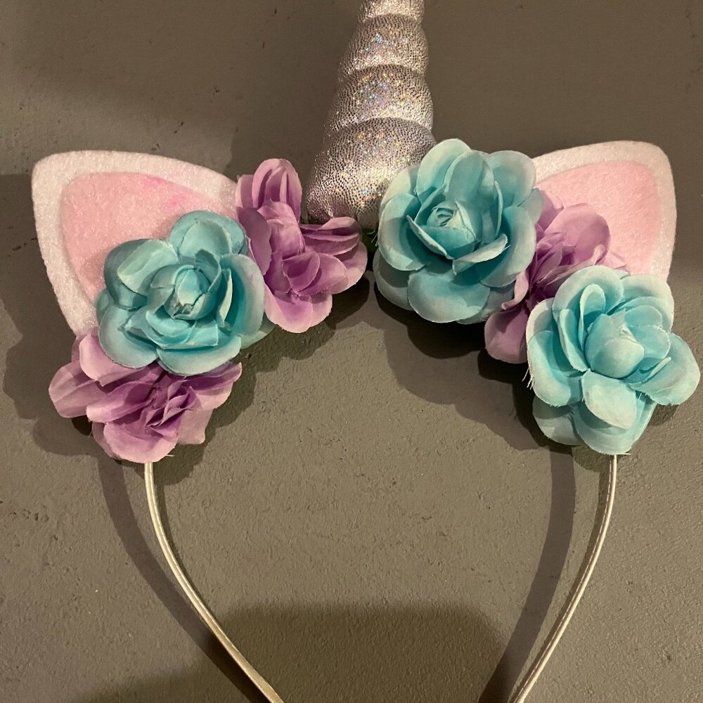 Justice Unicorn Headband for kids - like new